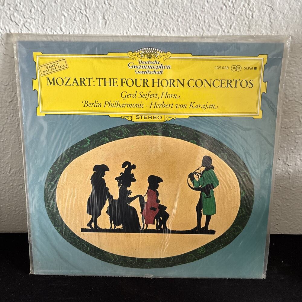 Sealed MOZART The Four Horn Concertos / Deutsche Grammophon 139 038 / LP